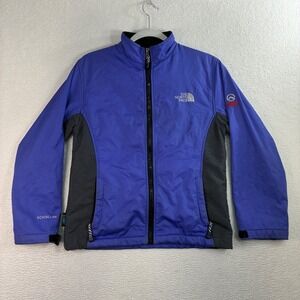 The North Face Summit Series Jacket Women M Blue Schoeller 3XDRY Softshell TNF